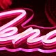 Jenally Red Neon Sign