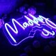 Maddy Blue Neon Sign