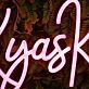 Kyas Kreations Red Neon Sign