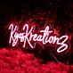 Kyas Kreations Red Neon Sign