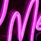 Love That Journey For Me Pink Neon Sign