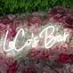Locos Bar White Neon Sign