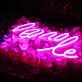 Noelle Pink Neon Sign