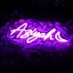 Ariyah Purple Neon Sign
