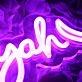 Ariyah Purple Neon Sign