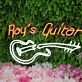 Rays Guitar Custom Neon Sign