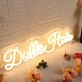 Dolls Hair Yellow Neon Sign