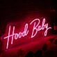 Hood Baby Red Neon Sign