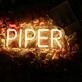 Piper Yellow Neon Sign