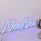 Nee Nee Blue Neon Sign