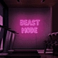 Beast Mode Neon Signs