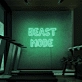 Beast Mode Neon Signs