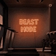Beast Mode Neon Signs