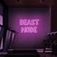 Beast Mode Neon Signs