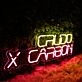 Crudo Carbon Custom Neon Sign