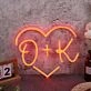 OK Heart Neon Sign