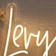 Lery May Yellow Neon Sign