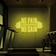 No Pain No Gain Neon Sign From 30inch