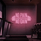 No Pain No Gain Neon Sign From 30inch