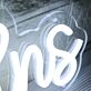 Twins White Neon Sign