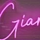 Gianna Pink Neon Sign