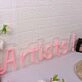 Artists Red Neon Sign