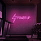 Power Up Neon Signs