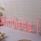 Artists Red Neon Sign