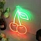 Cherries Custom Neon Sign