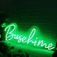 Busalime Green Neon Sign