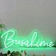 Busalime Green Neon Sign