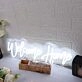 Welcome Home White Neon Sign