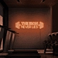 The iron does not lie neon signs