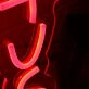 Cactus Jack Red Neon Sign