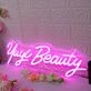 Yuyi Beauty Pink Neon Sign