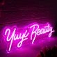 Yuyi Beauty Pink Neon Sign