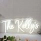The Kellys White Neon Sign
