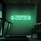 The iron does not lie neon signs