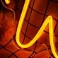War Eagle Orange Custom Neon Sign