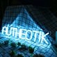 Authentik Blue Neon Sign