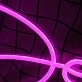 Bed of Nails Purple Neon Sign