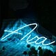 Ava Blue Neon Sign