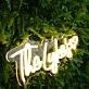 The Lykes Yellow Neon Sign
