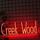Creek Wood Red Neon Sign