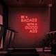 Gym Quote Neon Sign