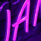 Alloutjuan Purple Neon Sign