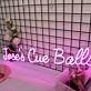 Joses Cue Balls Purple Neon Sign