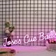 Joses Cue Balls Purple Neon Sign