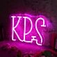 KPS Pink Neon Sign