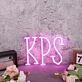 KPS Pink Neon Sign